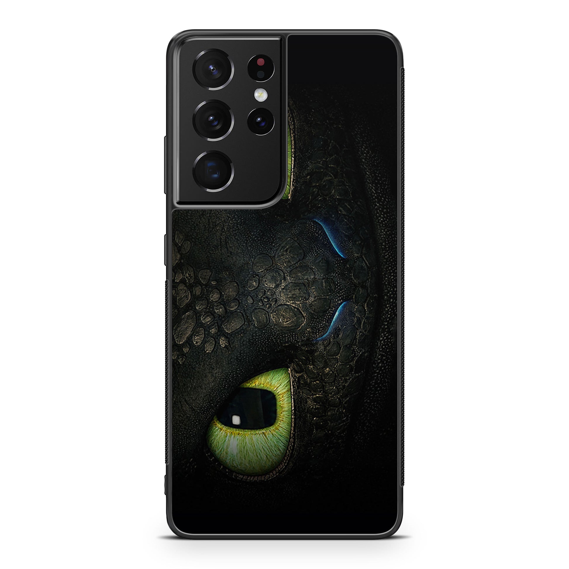 Toothless Dragon Eyes Close Up Galaxy S21 Ultra Case