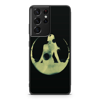 Tycho Costalbrake Dark Green Girl Galaxy S21 Ultra Case