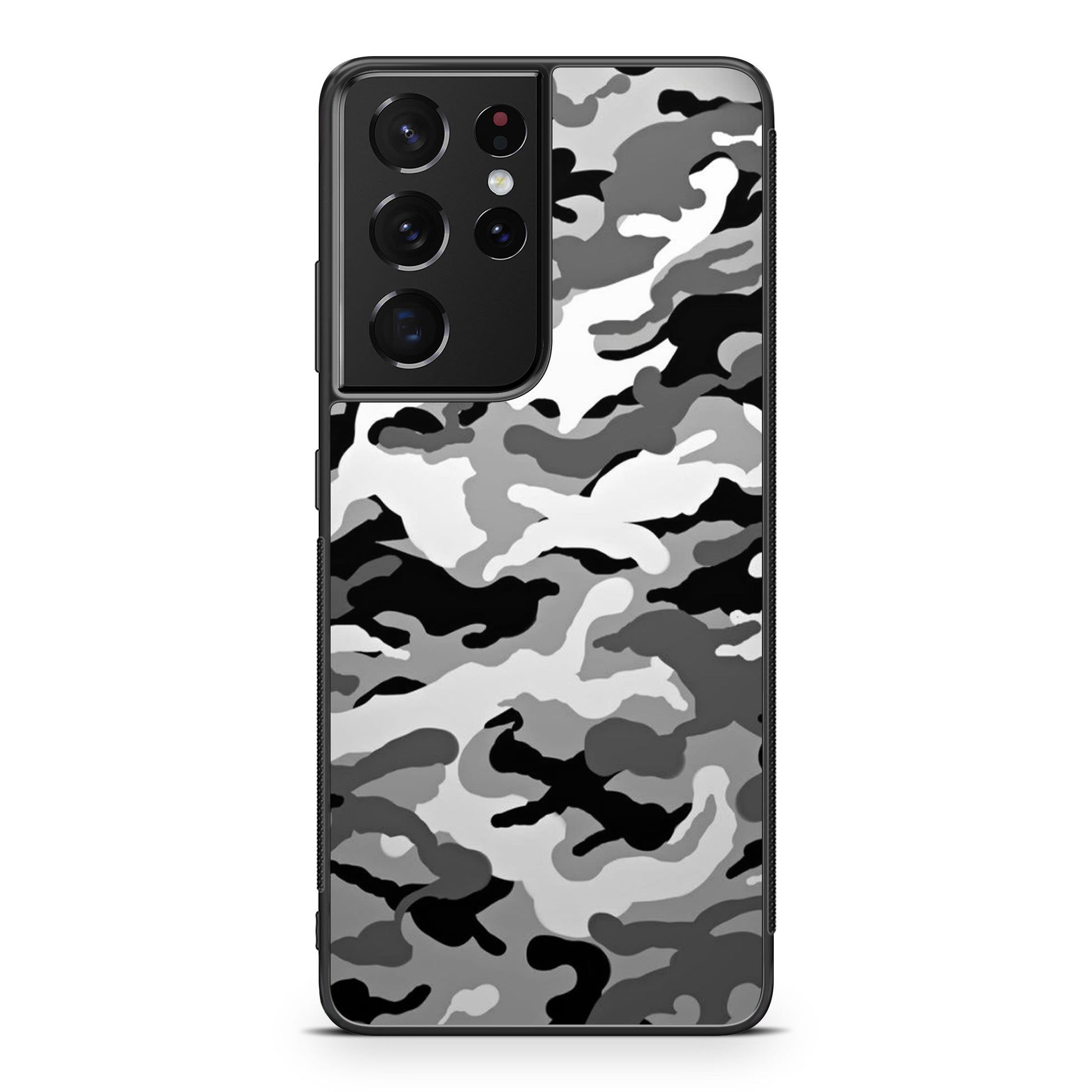 Winter Army Camo Galaxy S21 Ultra Case