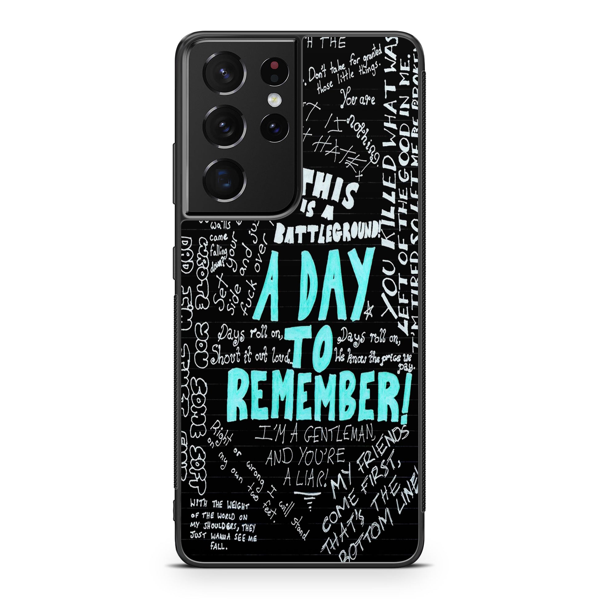 A Day To Remember Quote Galaxy S21 Ultra Case