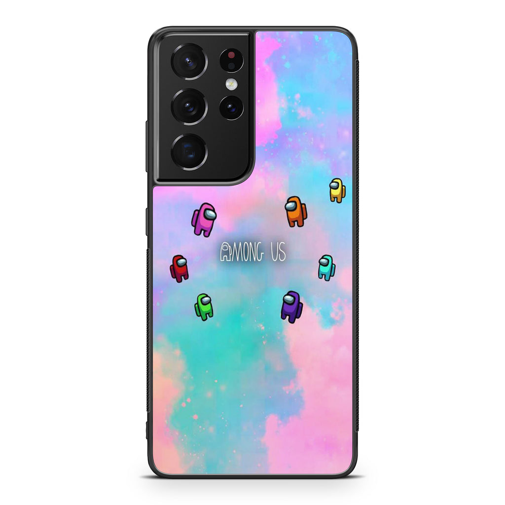 Among Us Colorful Galaxy S21 Ultra Case