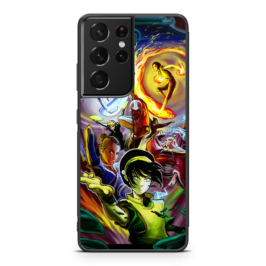 Avatar The Last Airbender Characters Galaxy S21 Ultra Case