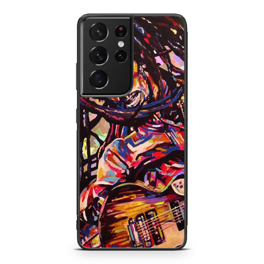 Bob Marley Art Galaxy S21 Ultra Case