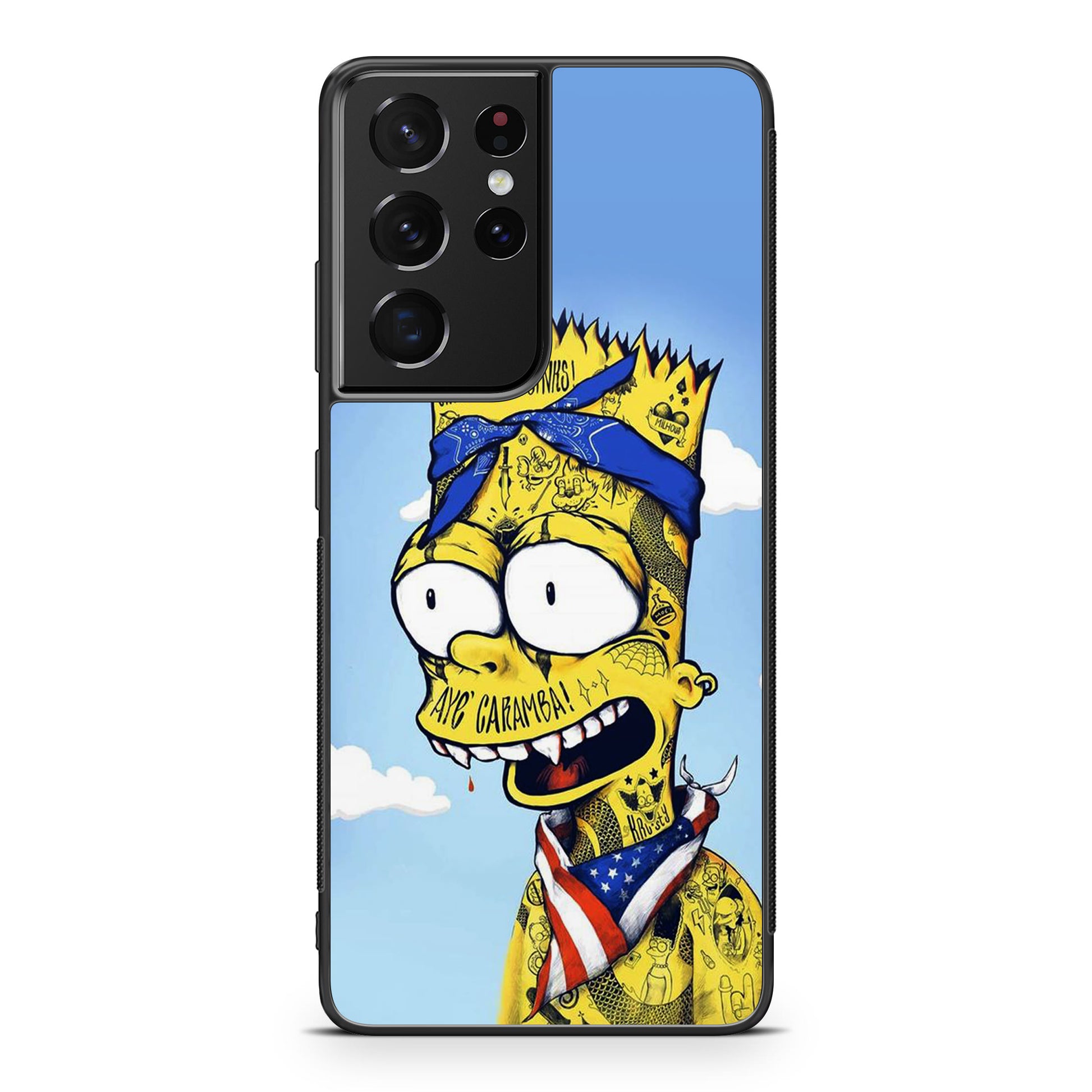 Bootleg Bart Galaxy S21 Ultra Case