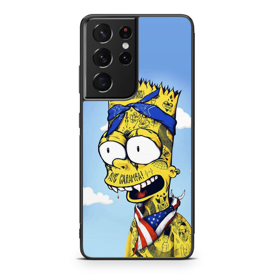 Bootleg Bart Galaxy S21 Ultra Case