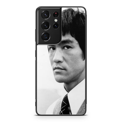 Bruce Lee B&W Galaxy S21 Ultra Case