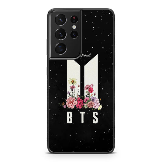 BTS Flower Galaxy S21 Ultra Case