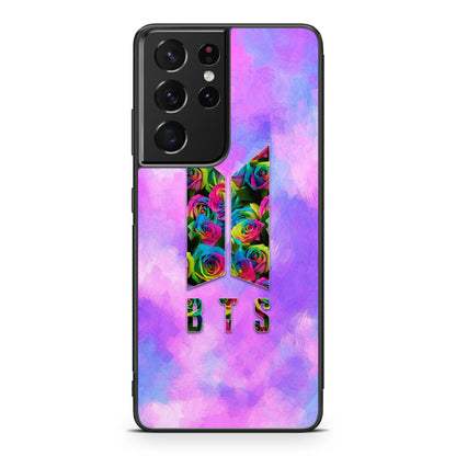 BTS Flower Logo Galaxy S21 Ultra Case