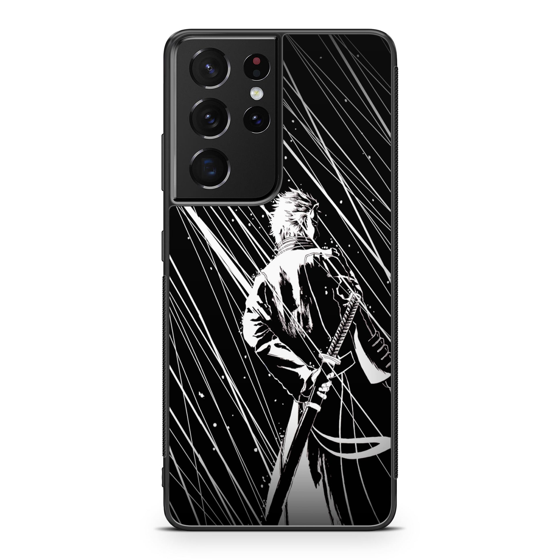 Vergil Black White Galaxy S21 Ultra Case