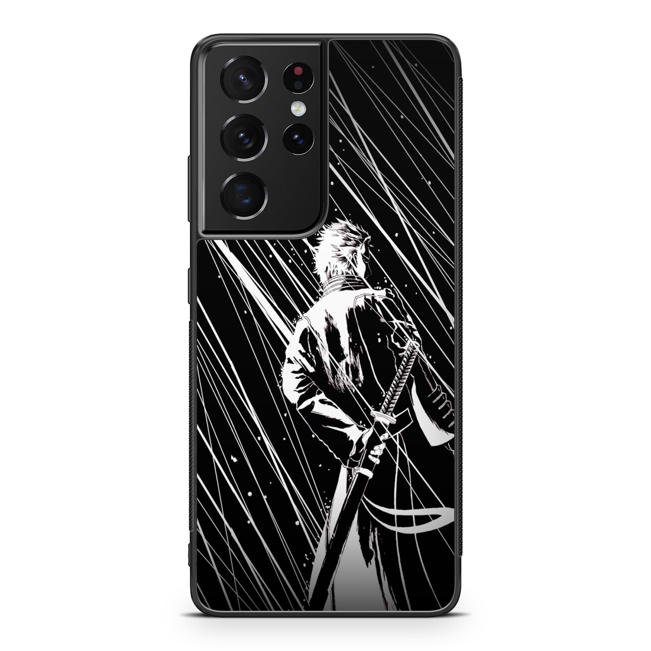 Vergil Black White Galaxy S21 Ultra Case