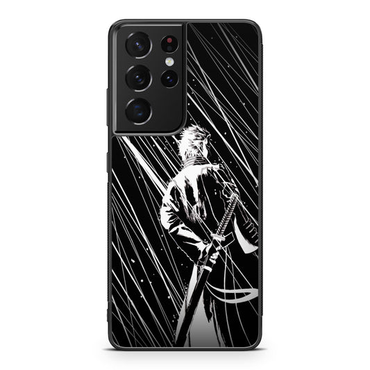 Vergil Black White Galaxy S21 Ultra Case