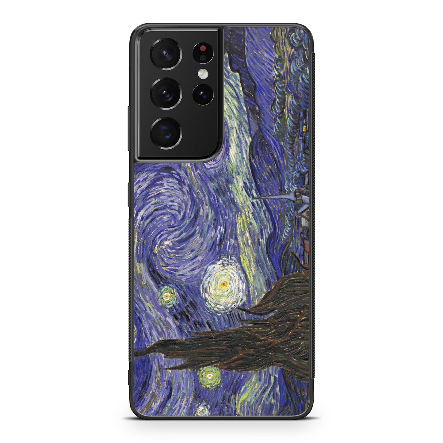 Dr Who Tardis In Van Gogh Starry Night Galaxy S21 Ultra Case