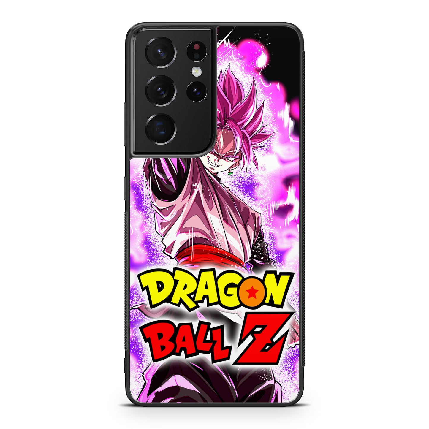 Dragon Ball Z Son Goku Black Rose Saiyan Galaxy S21 Ultra Case