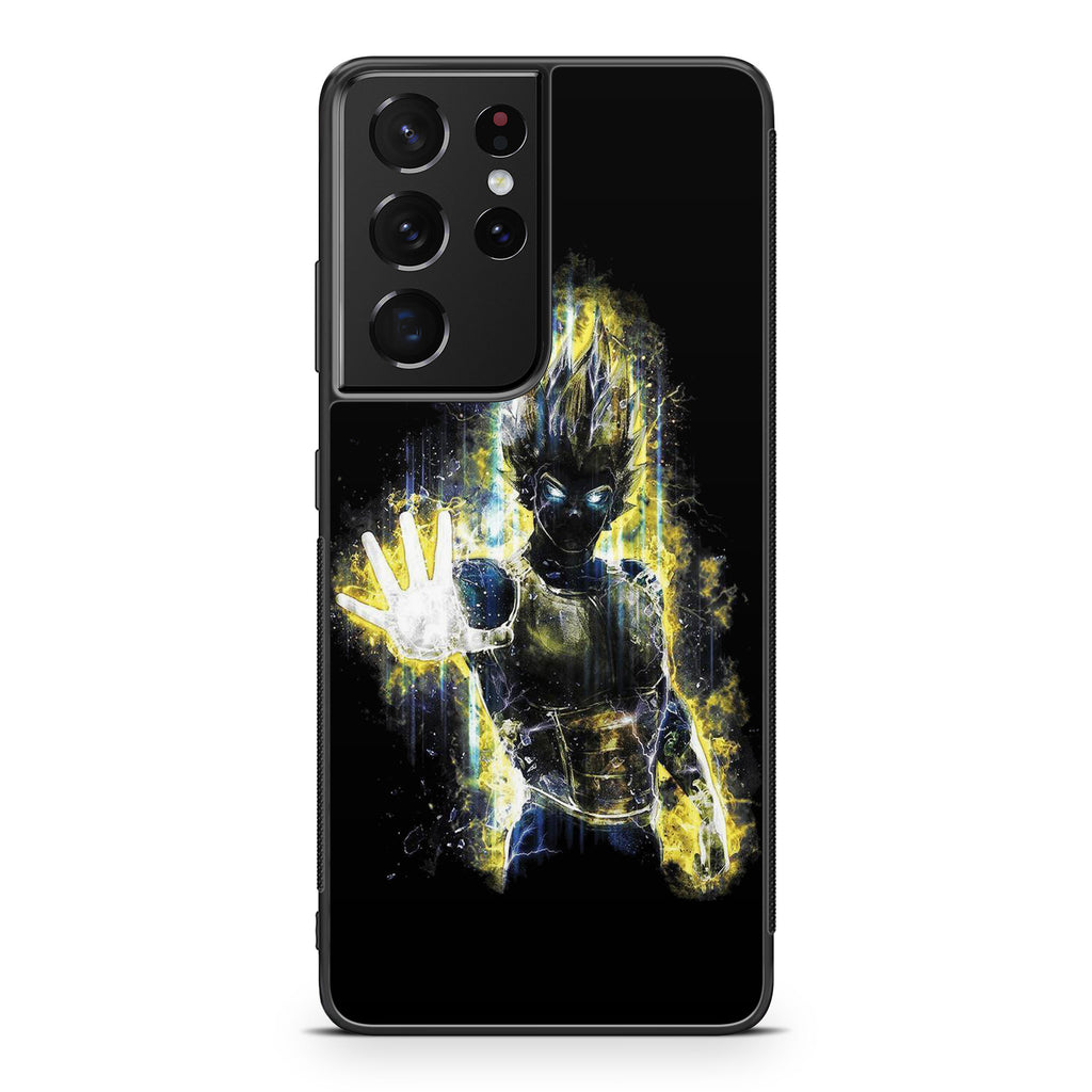 Dragon Ball Z Vegeta Bad Saiyan Prince Galaxy S21 Ultra Case