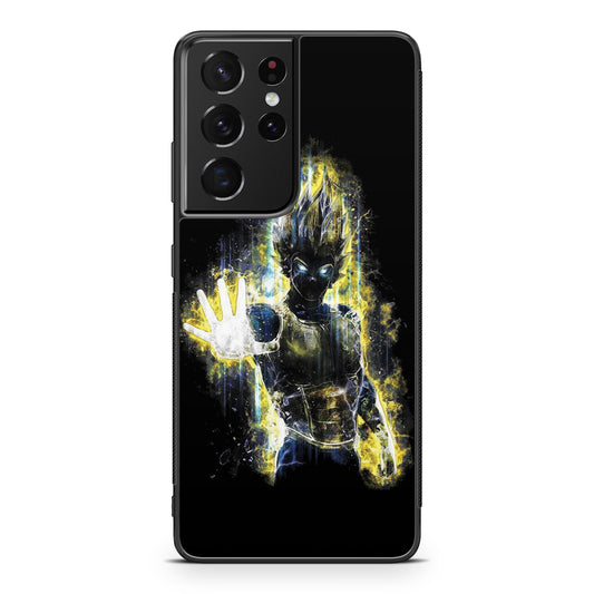 Dragon Ball Z Vegeta Bad Saiyan Prince Galaxy S21 Ultra Case