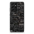 Fix You Lyrics Galaxy S21 Ultra Case