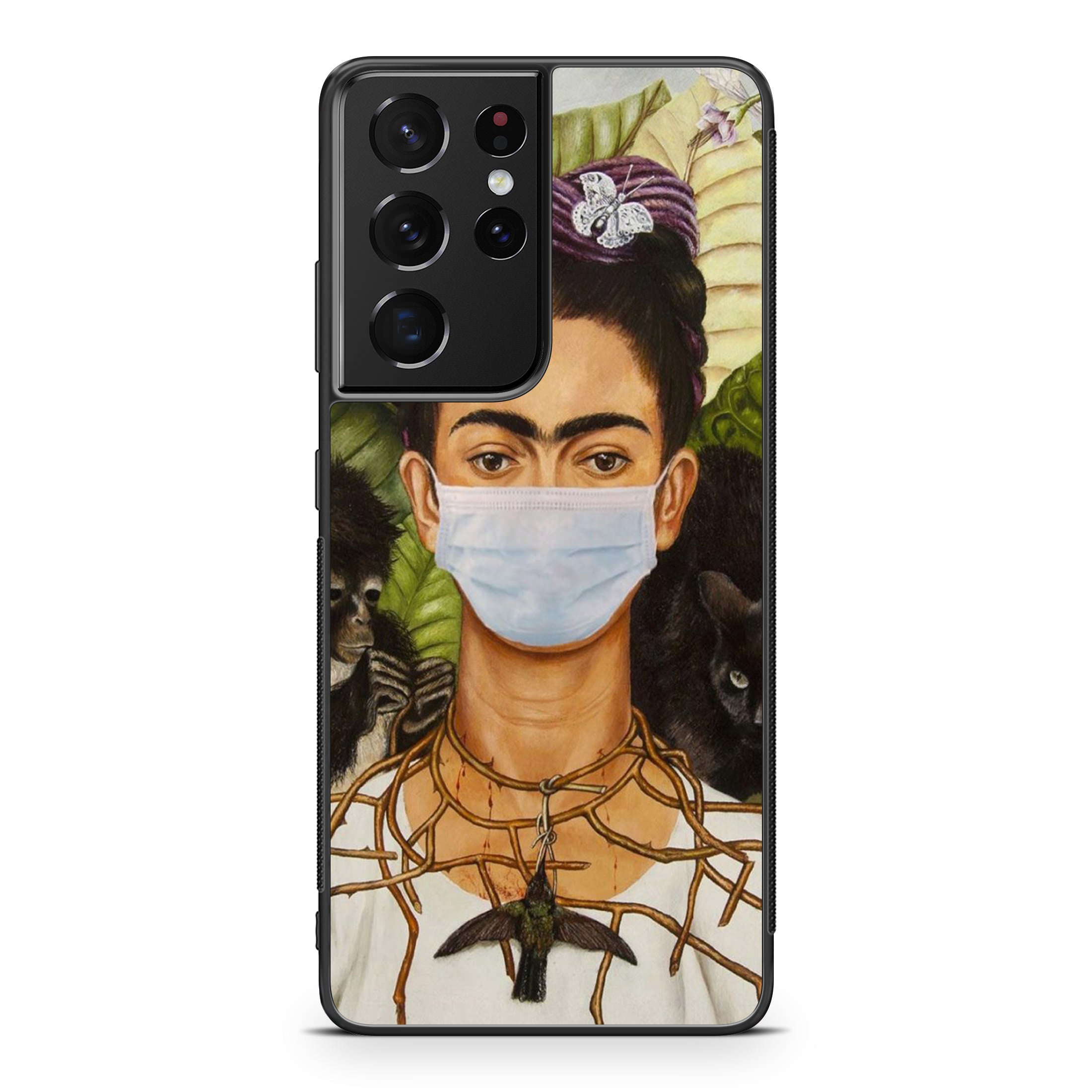 Frida Kahlo Wear Mask Galaxy S21 Ultra Case