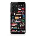 Friends TV Show Quotes Poster Galaxy S21 Ultra Case