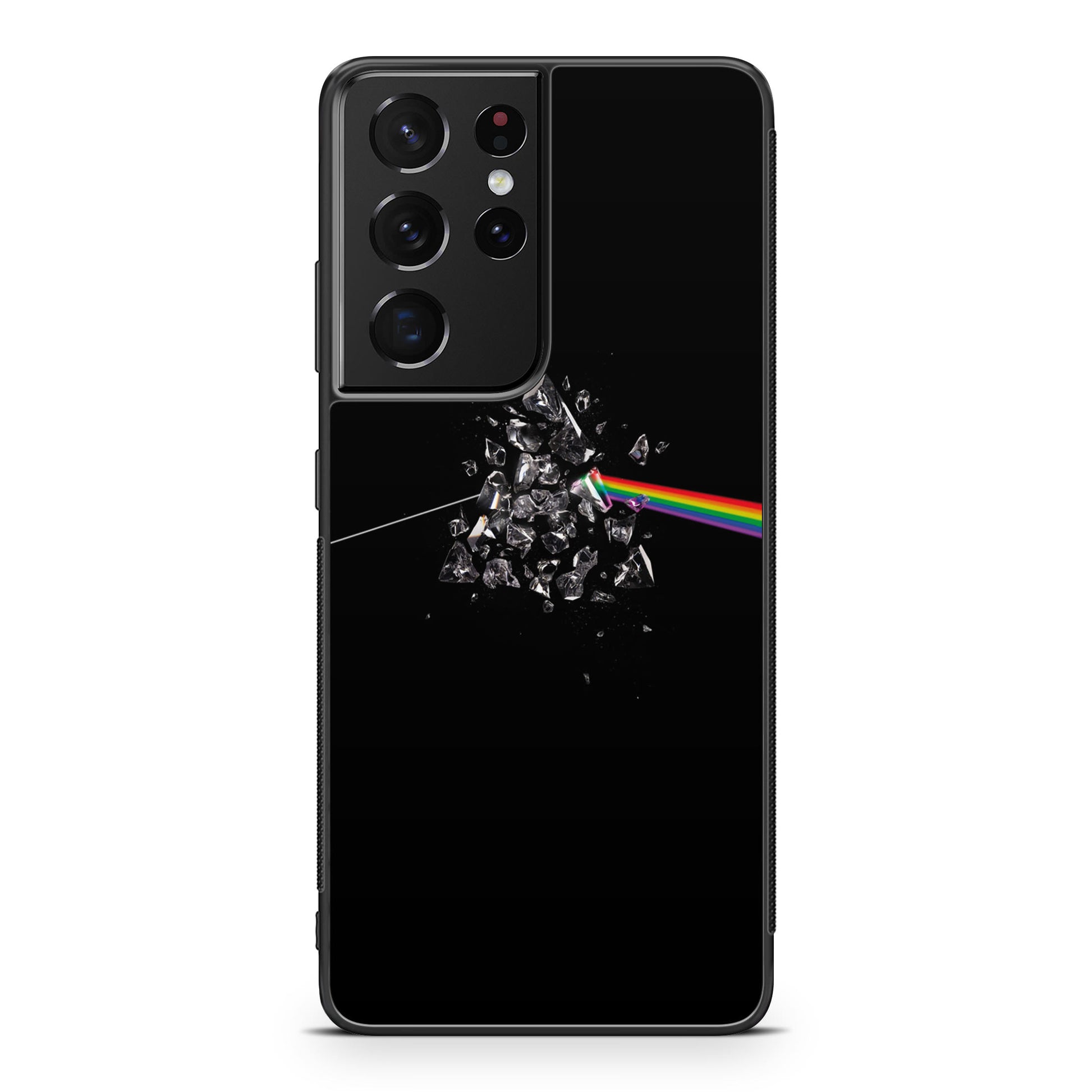 Glass Broken Light Refraction Galaxy S21 Ultra Case