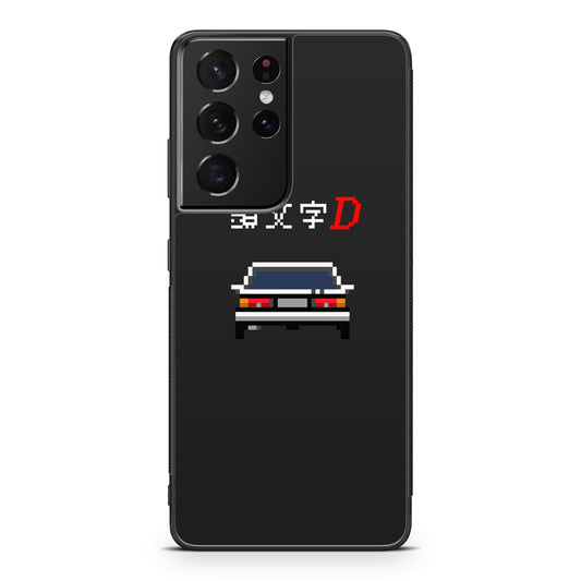 Initial D Pixel Art Galaxy S21 Ultra Case