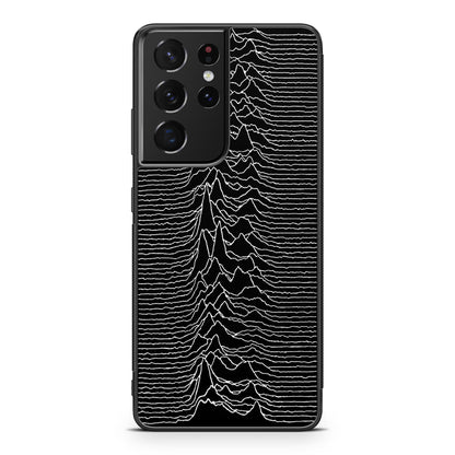 Joy Division Unknown Pleasures Galaxy S21 Ultra Case