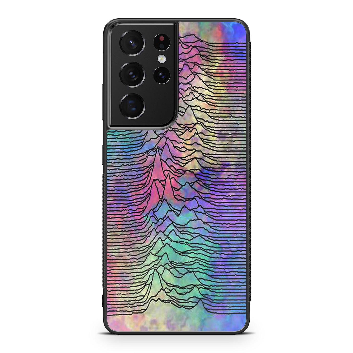 Joy Division Unknown Pleasures Colorful Galaxy S21 Ultra Case