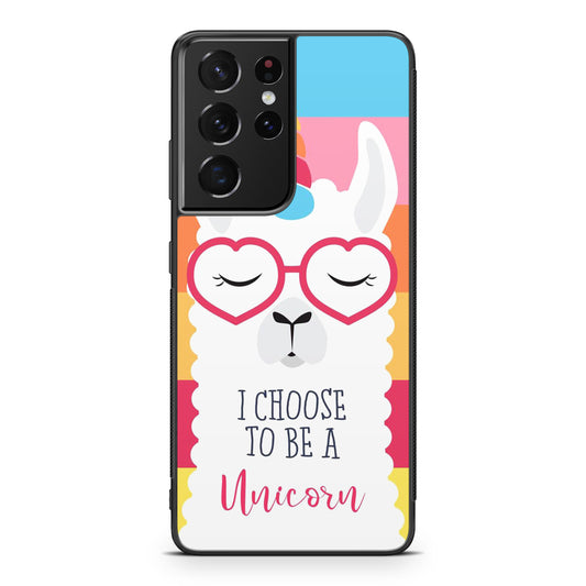 Llama Unicorn Galaxy S21 Ultra Case