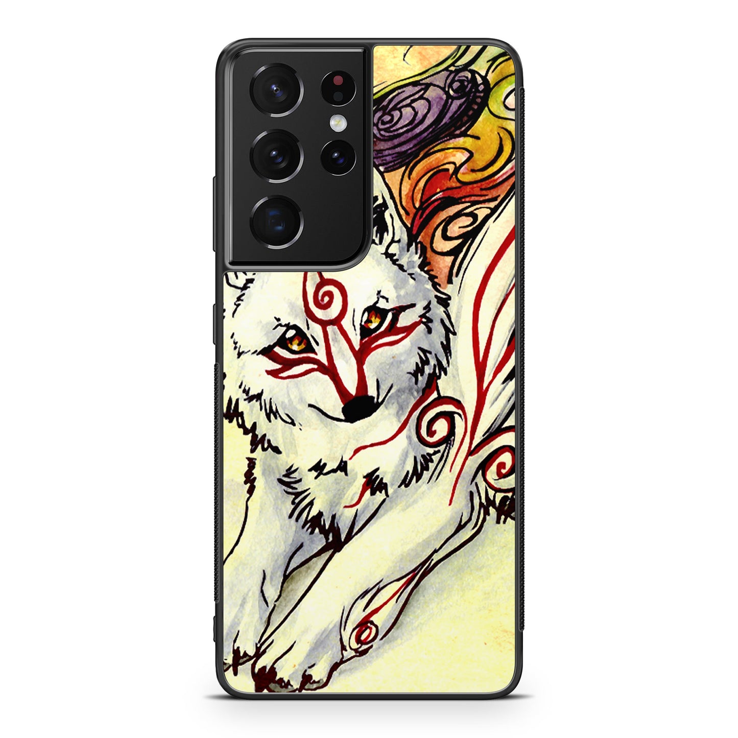 Okami Amaterasu Galaxy S21 Ultra Case