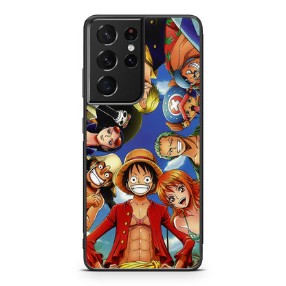 One Piece Luffy Crew Galaxy S21 Ultra Case