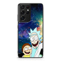 Rick And Morty In The Space Galaxy S21 Ultra Case