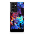 Rick And Morty Flat Galaxy Galaxy S21 Ultra Case