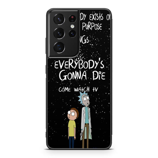 Rick And Morty Quotes Galaxy S21 Ultra Case