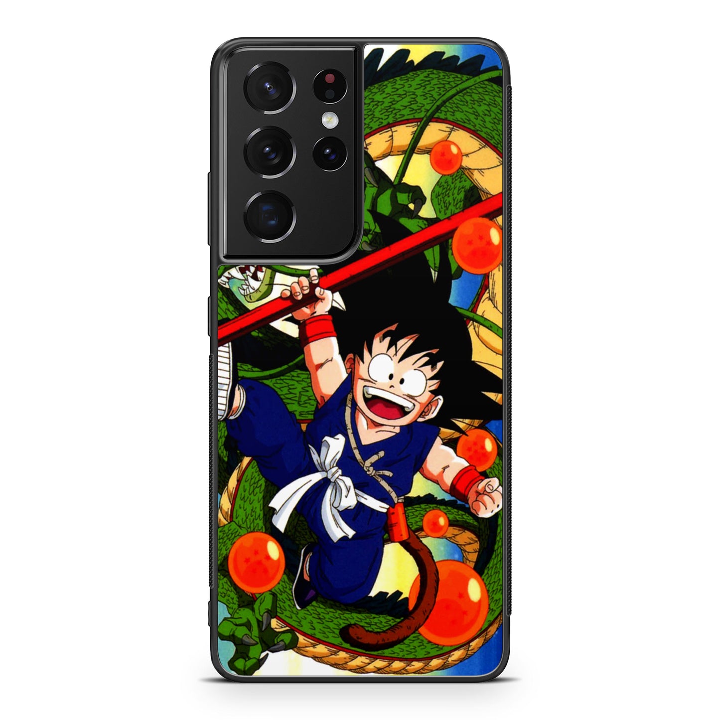 Shenlong And Little Goku Dragon Ball Galaxy S21 Ultra Case