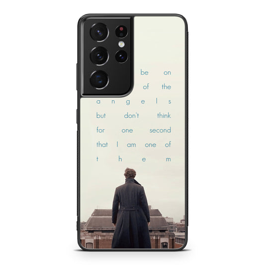 Sherlock Holmes Quote Galaxy S21 Ultra Case