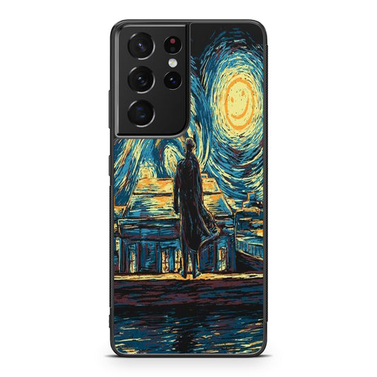Sherlock Starry Night Galaxy S21 Ultra Case
