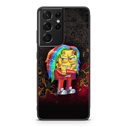 Sponge Hypebeast 69 Mode Galaxy S21 Ultra Case