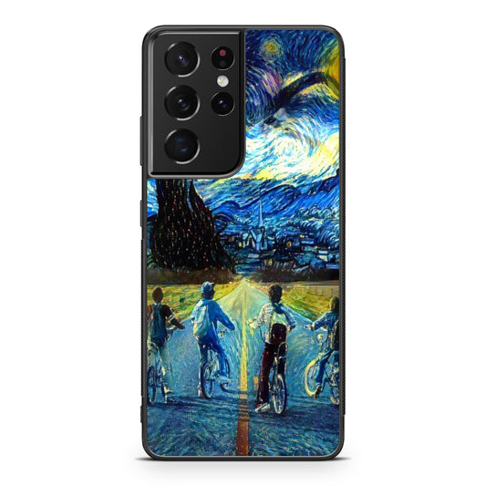 Stranger At Starry Night Galaxy S21 Ultra Case