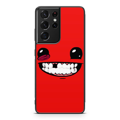 Super Meat Boy Galaxy S21 Ultra Case