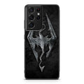 The Elder Scrolls V Skyrim Logo Galaxy S21 Ultra Case