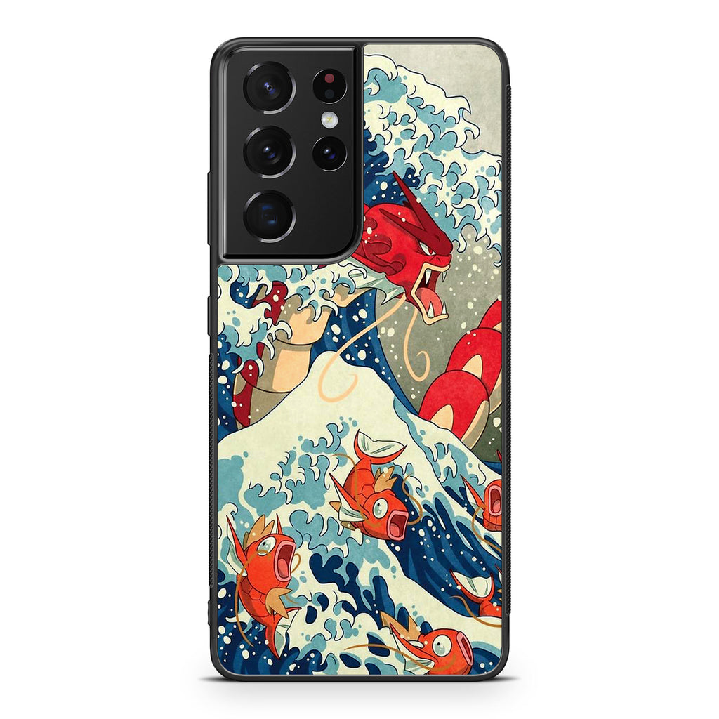 The Great Wave Of Gyarados Galaxy S21 Ultra Case