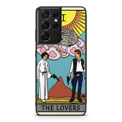 The Lovers Tarot Card Galaxy S21 Ultra Case
