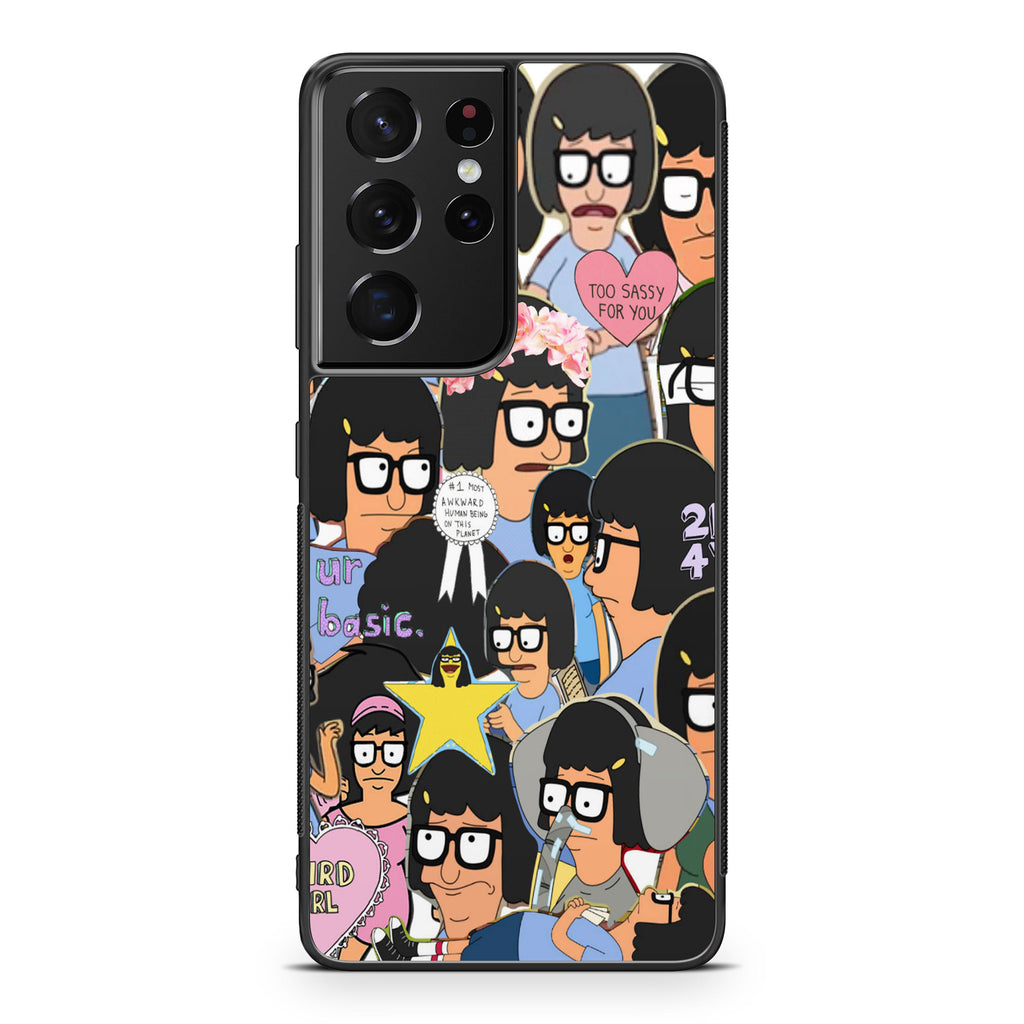 Tina Belcher Collage Galaxy S21 Ultra Case