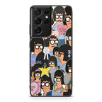 Tina Belcher Collage Galaxy S21 Ultra Case