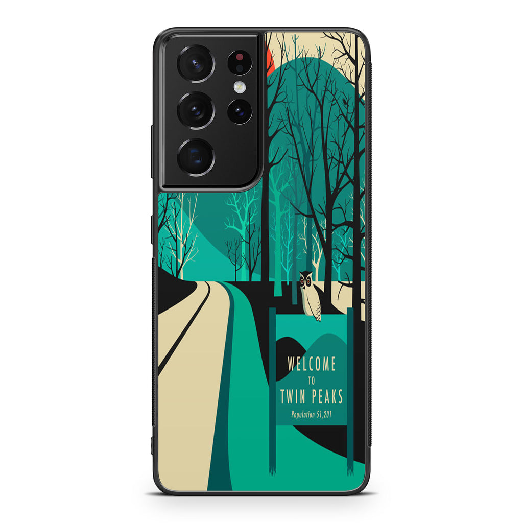 Welcome To Twin Peaks Galaxy S21 Ultra Case