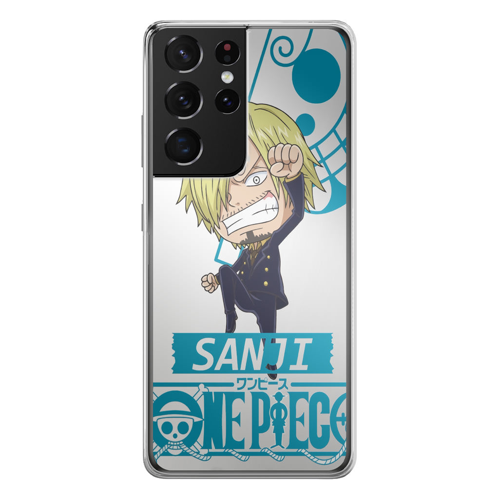 Chibi Sanji Galaxy S21 Ultra Case