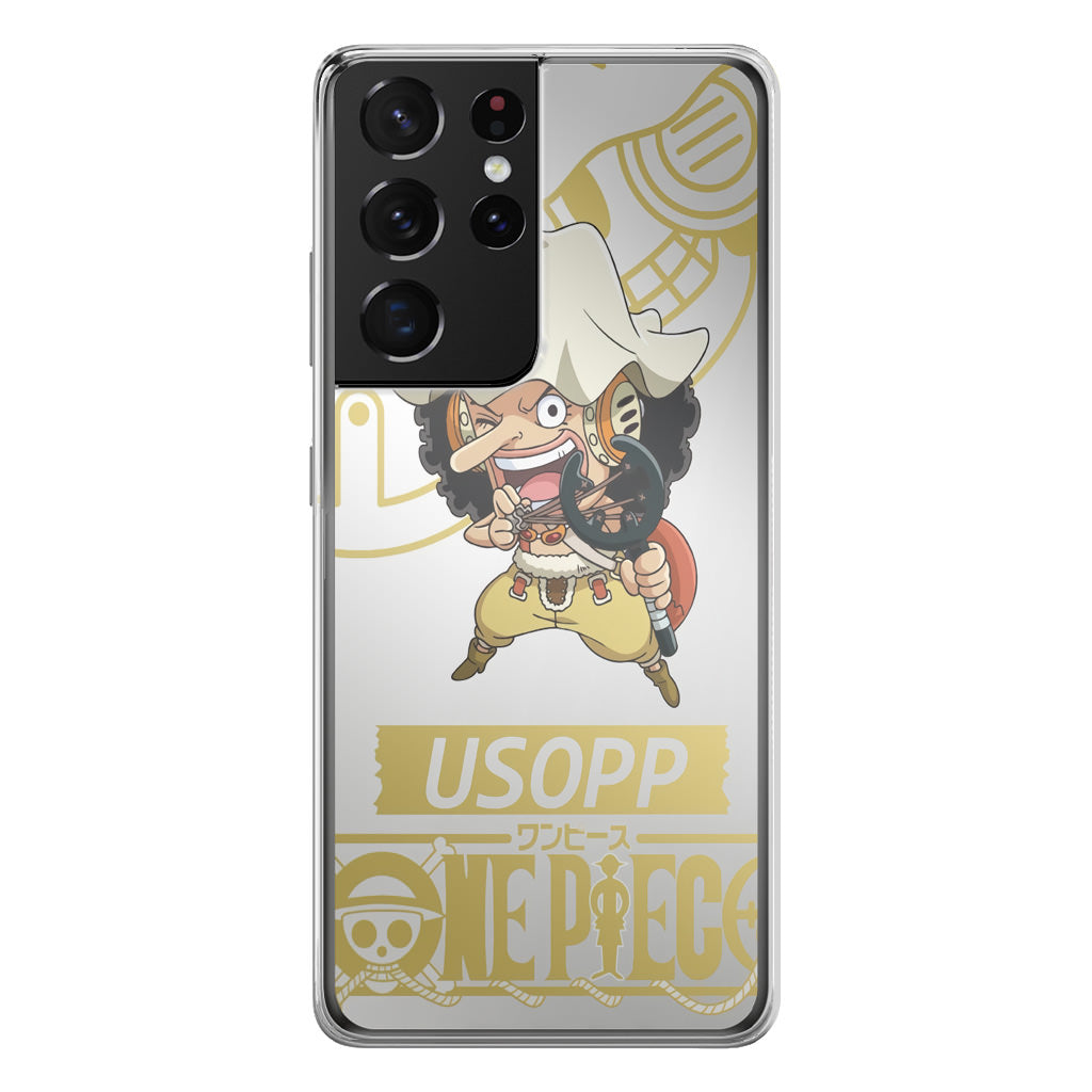 Chibi Usopp Galaxy S21 Ultra Case