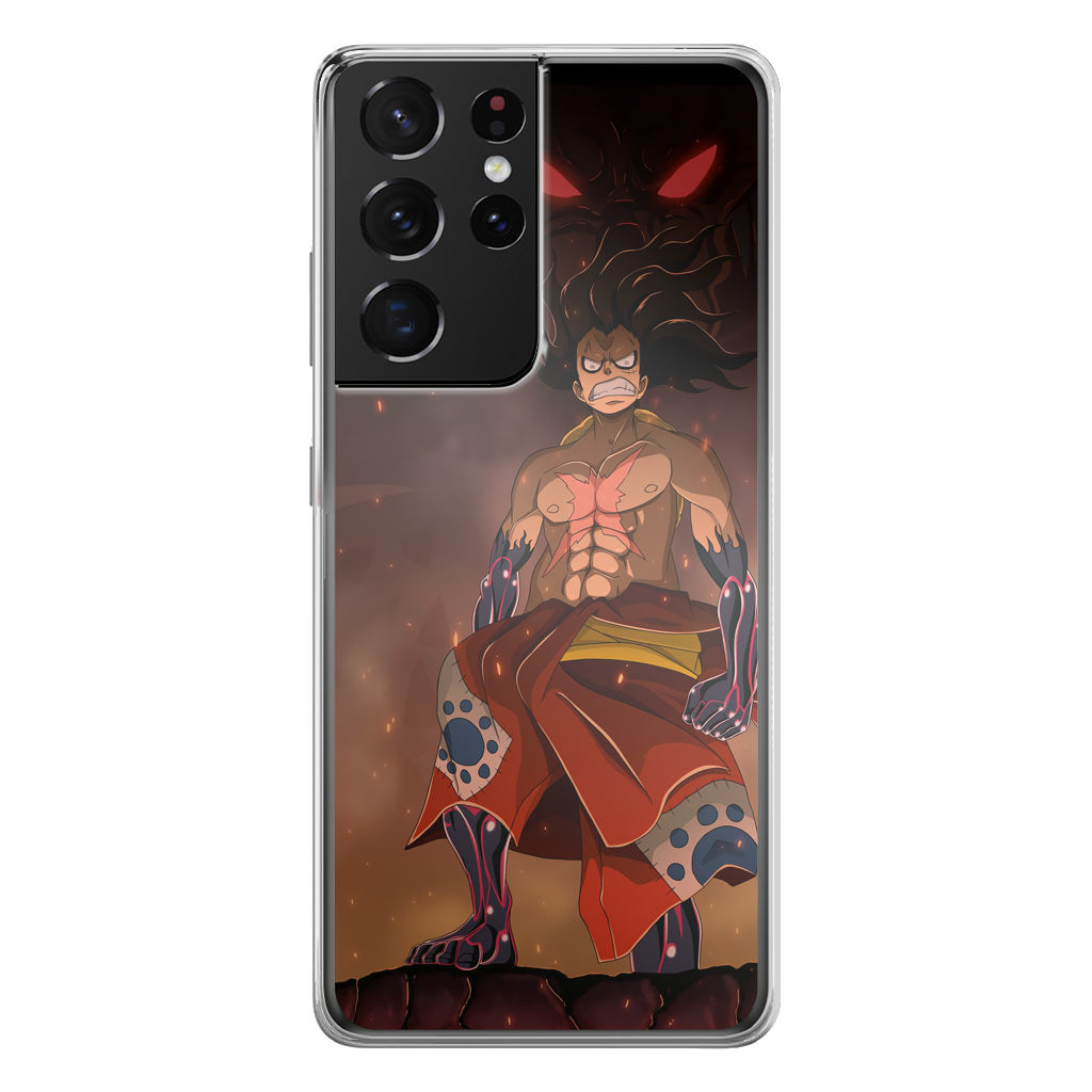 Luffy Snake Man Form Galaxy S21 Ultra Case