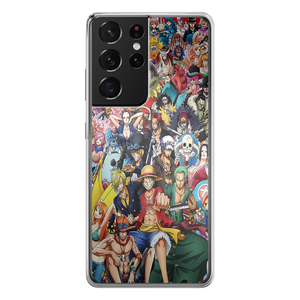 One Piece Characters In New World Galaxy S21 Ultra Case