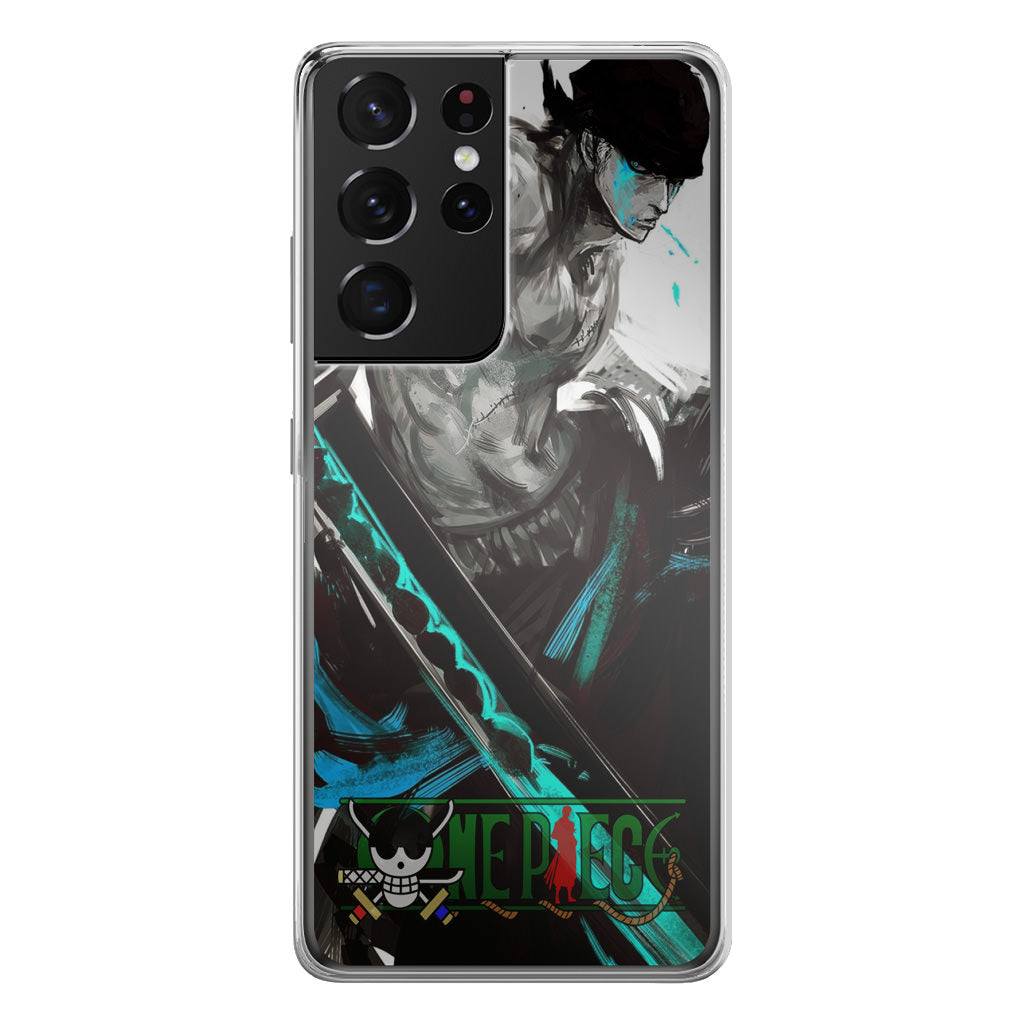 Roronoa Zoro One Piece Galaxy S21 Ultra Case