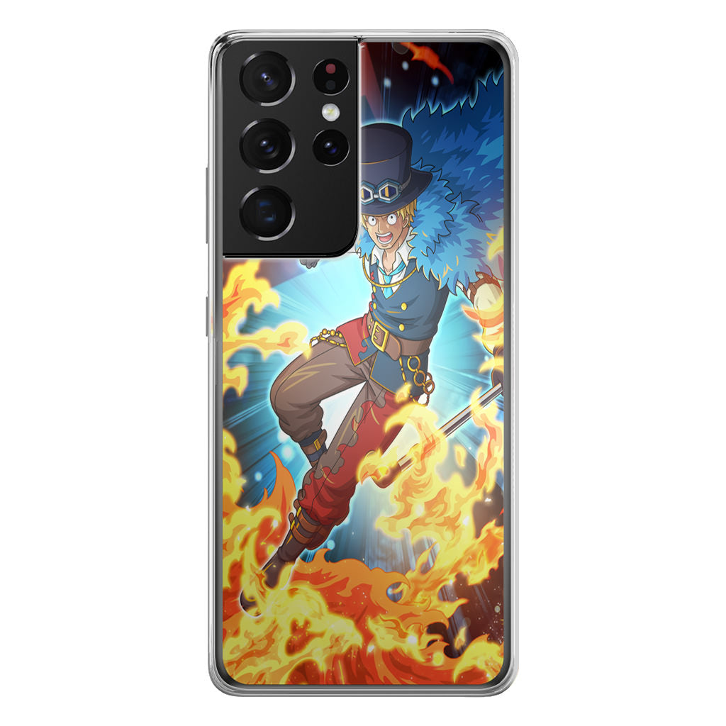 Sabo Fire Fruit Power Galaxy S21 Ultra Case